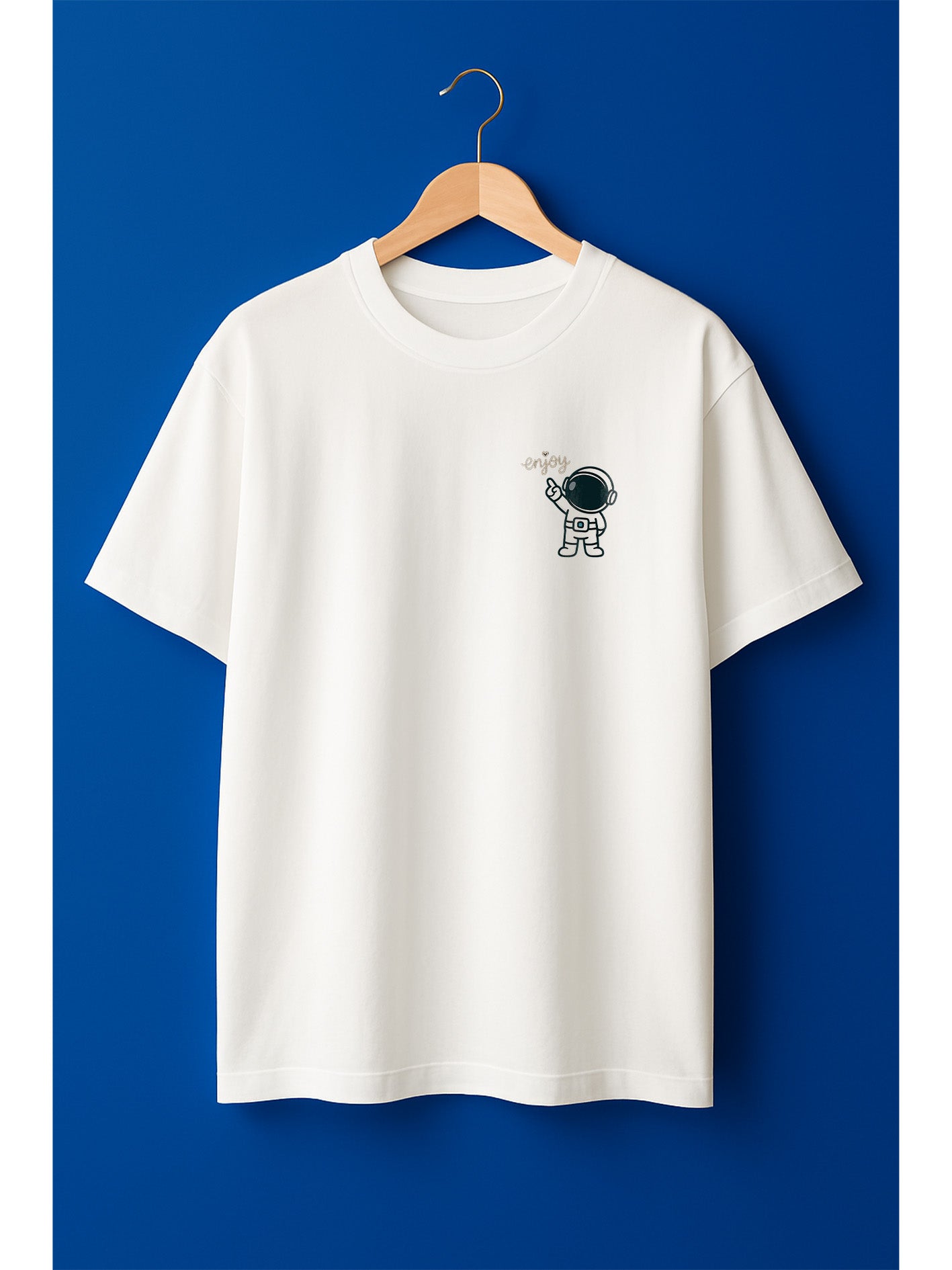 Fluxwear Oversized Unisex Tee – "Enjoy the Journey"