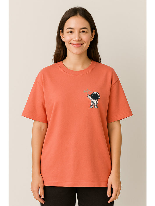 Fluxwear Oversized Unisex Tee – "Enjoy the Journey"