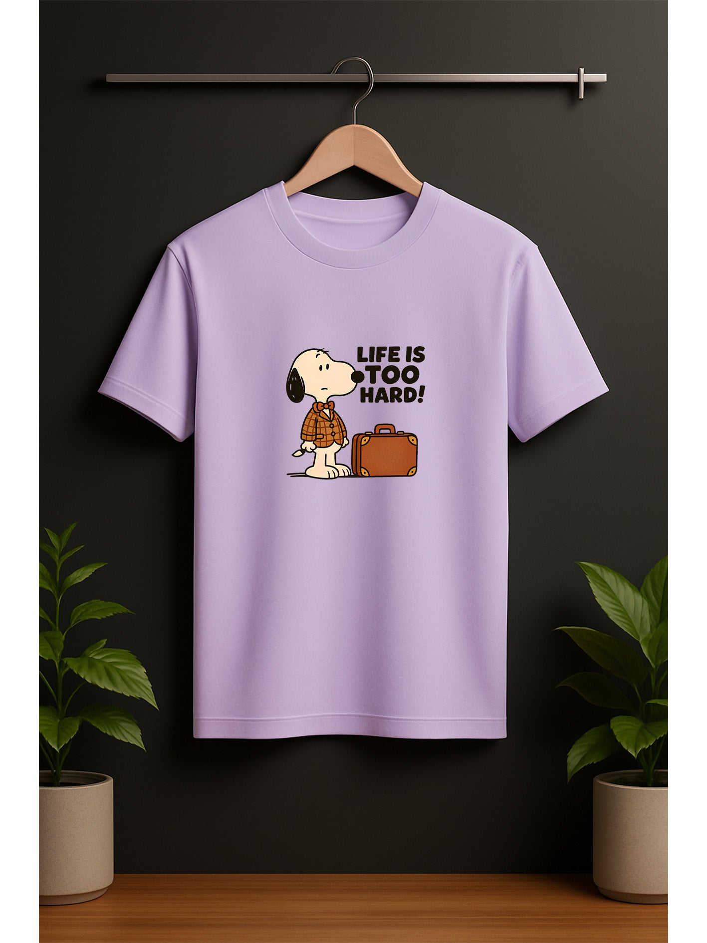 Snoopy Mood Unisex Classic Crew T-Shirt