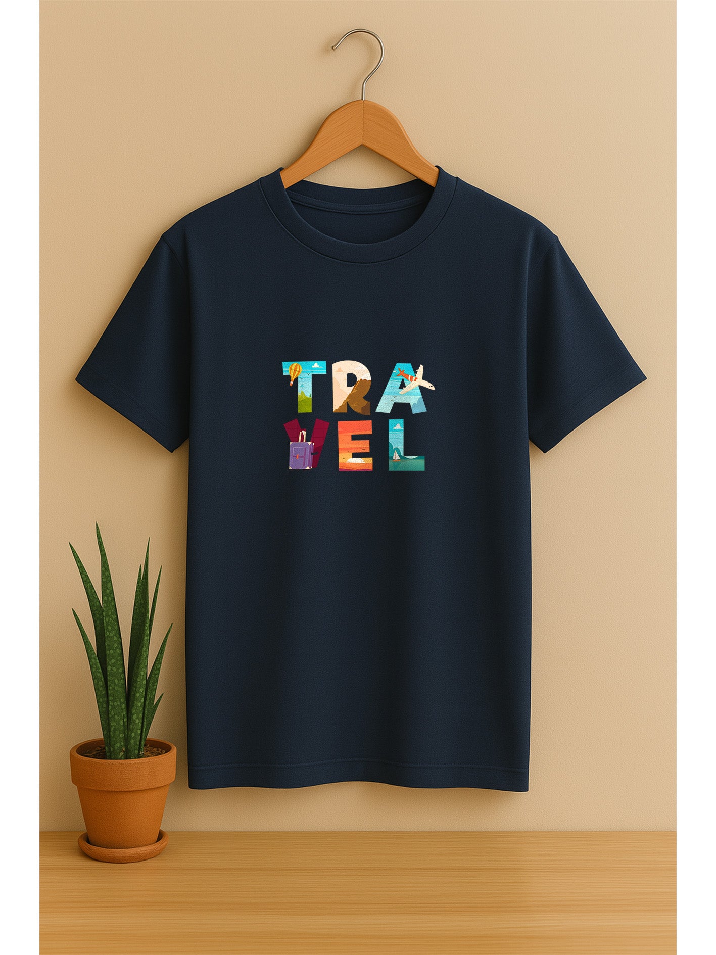 Travel Unisex Classic Crew T-Shirt