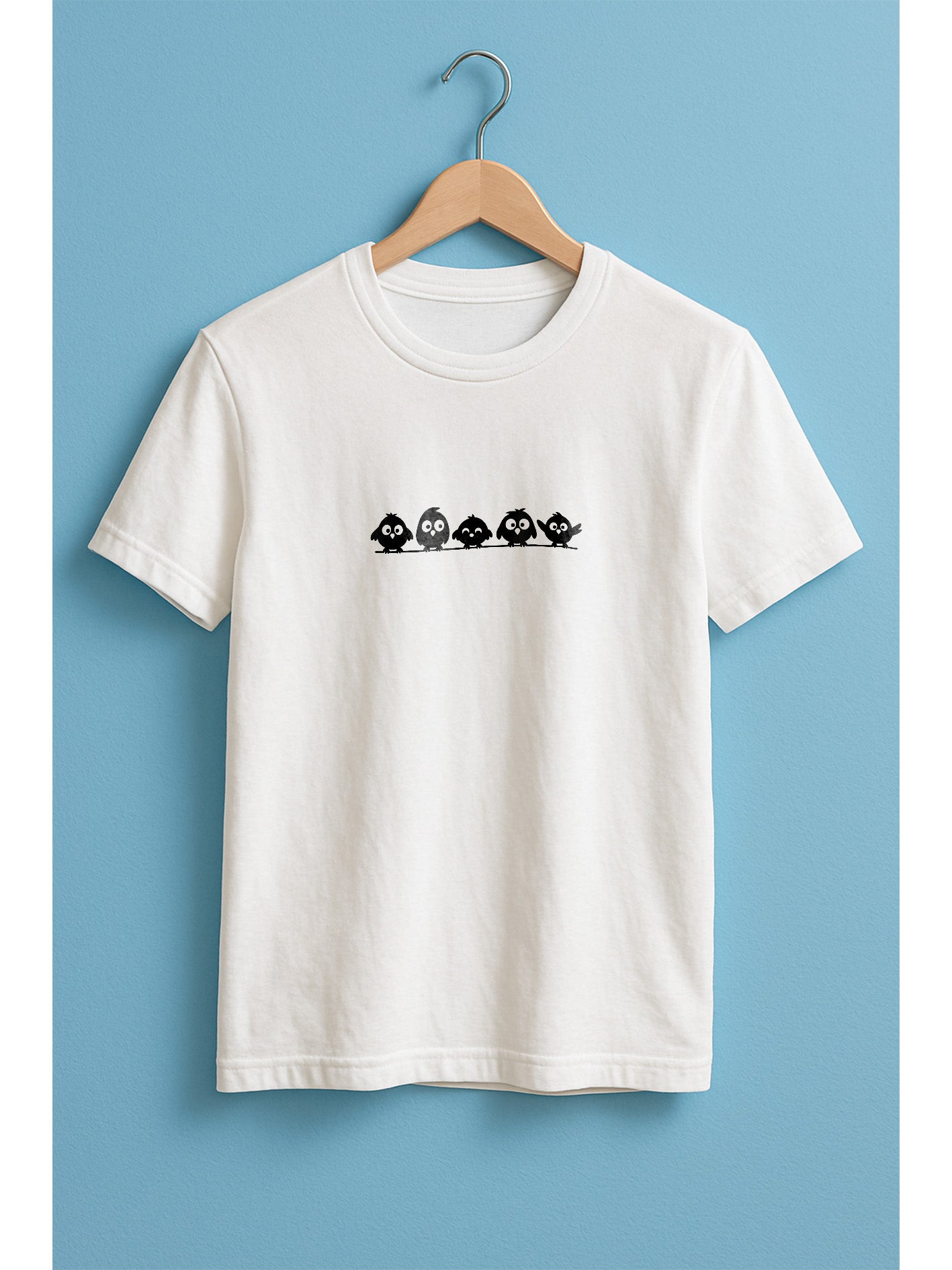 "Quirky Birds Graphic Tee" – Fluxwear