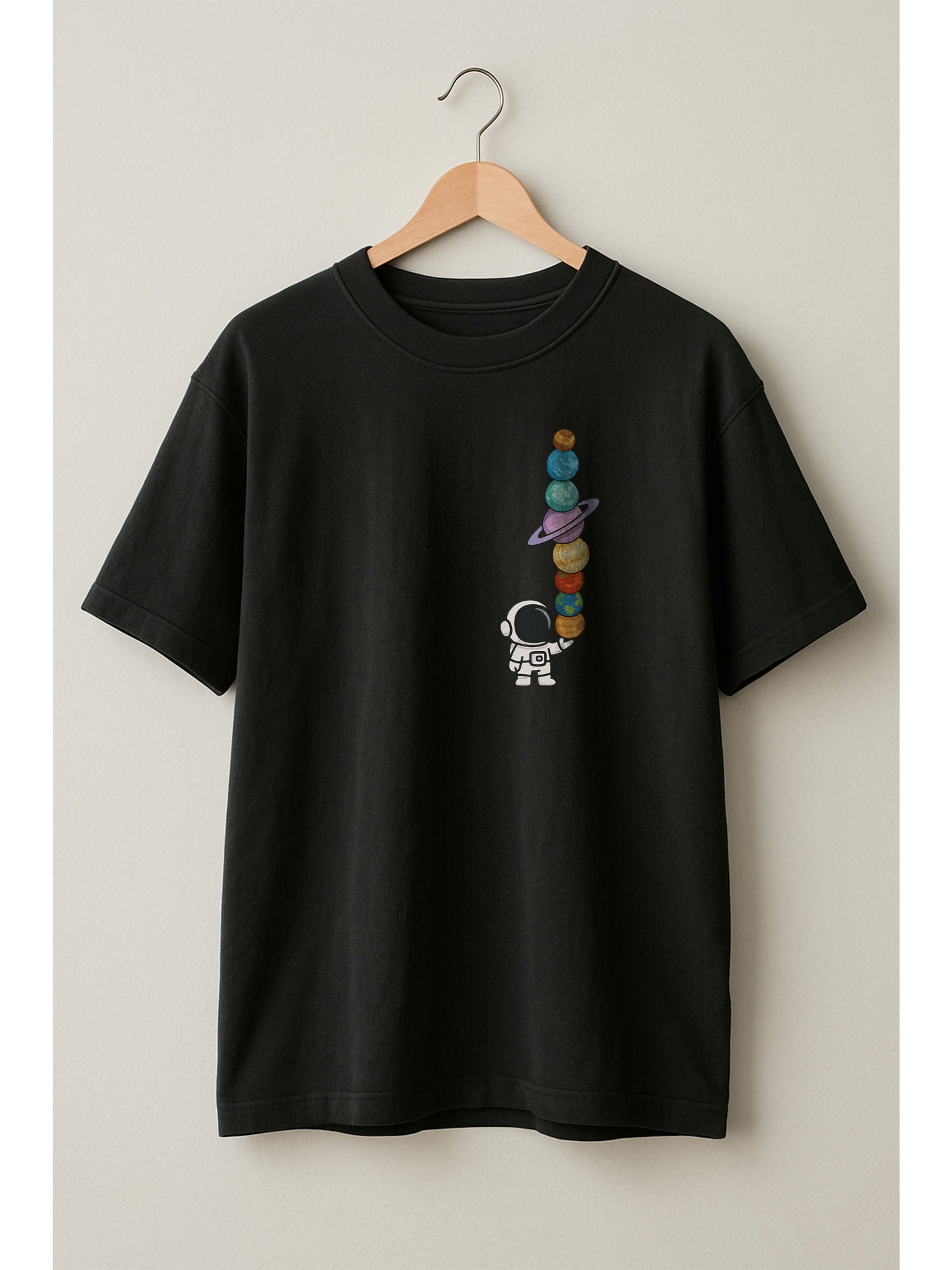 Fluxwear Oversized Tee – "Balancing the Universe"