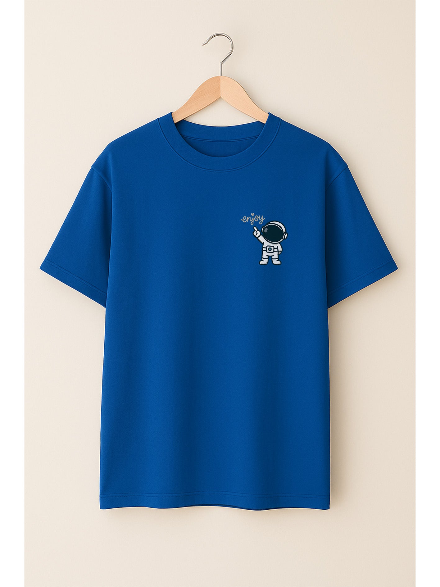 Fluxwear Oversized Unisex Tee – "Enjoy the Journey"