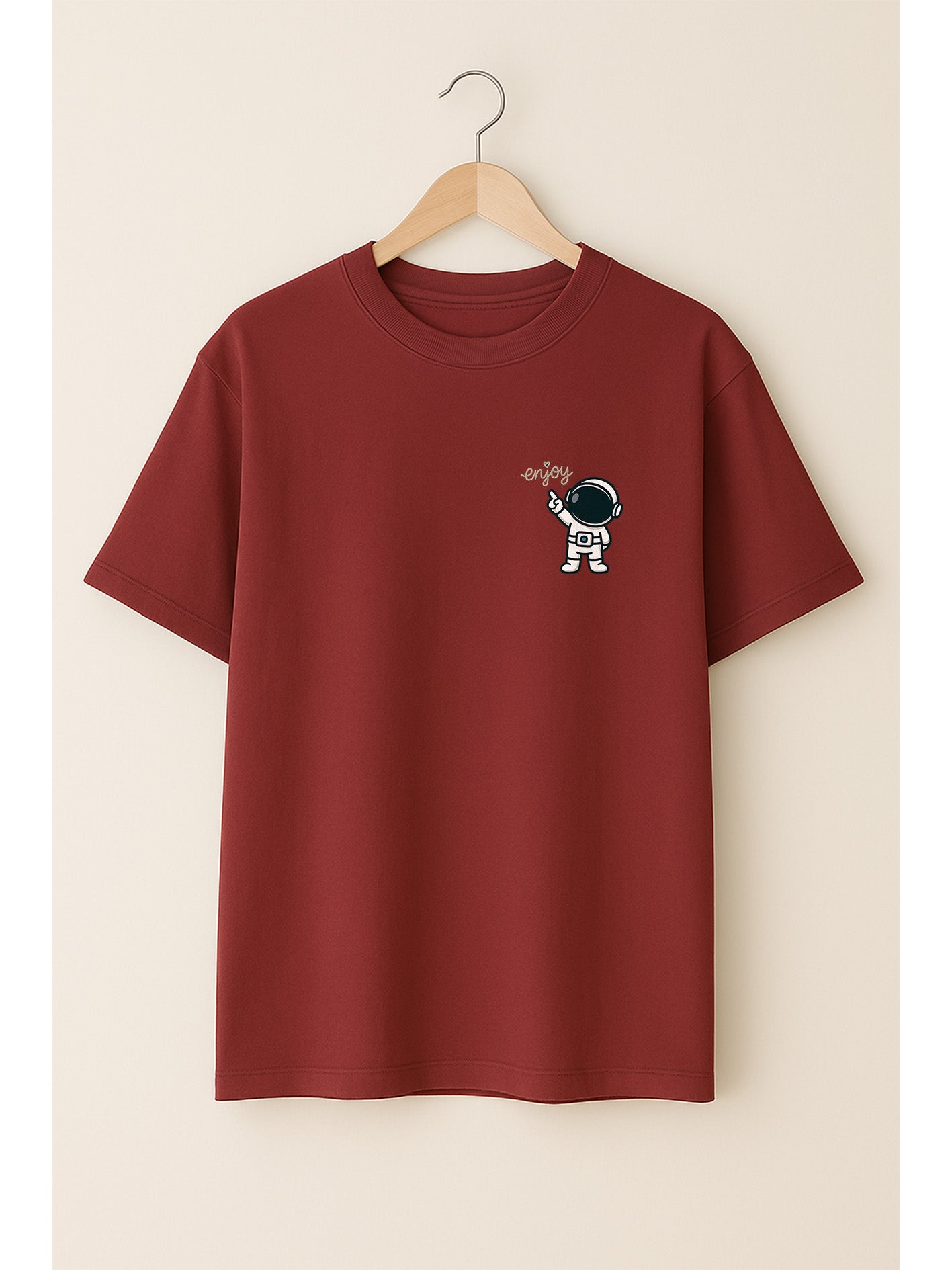 Fluxwear Oversized Unisex Tee – "Enjoy the Journey"