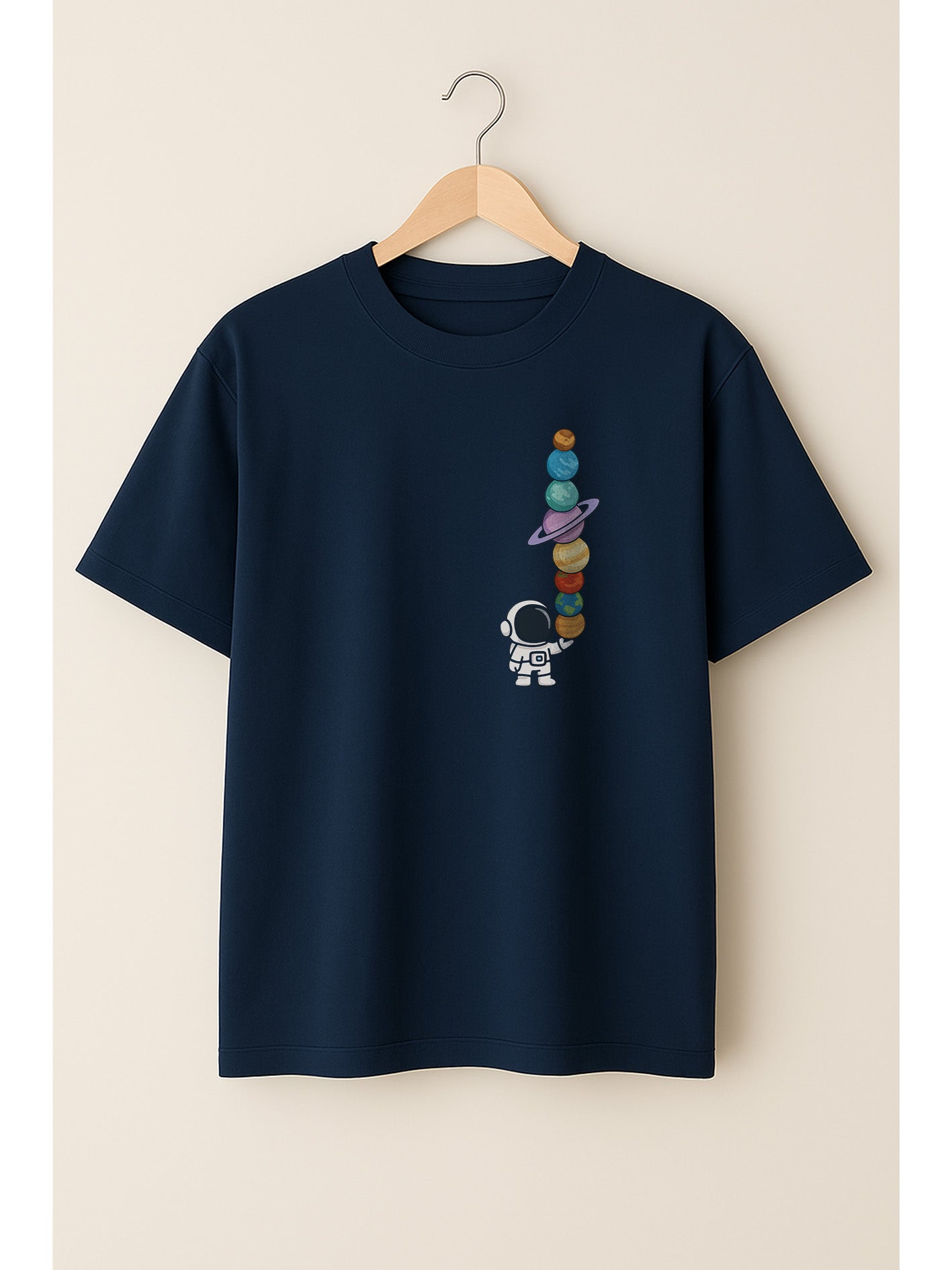 Fluxwear Oversized Tee – "Balancing the Universe"