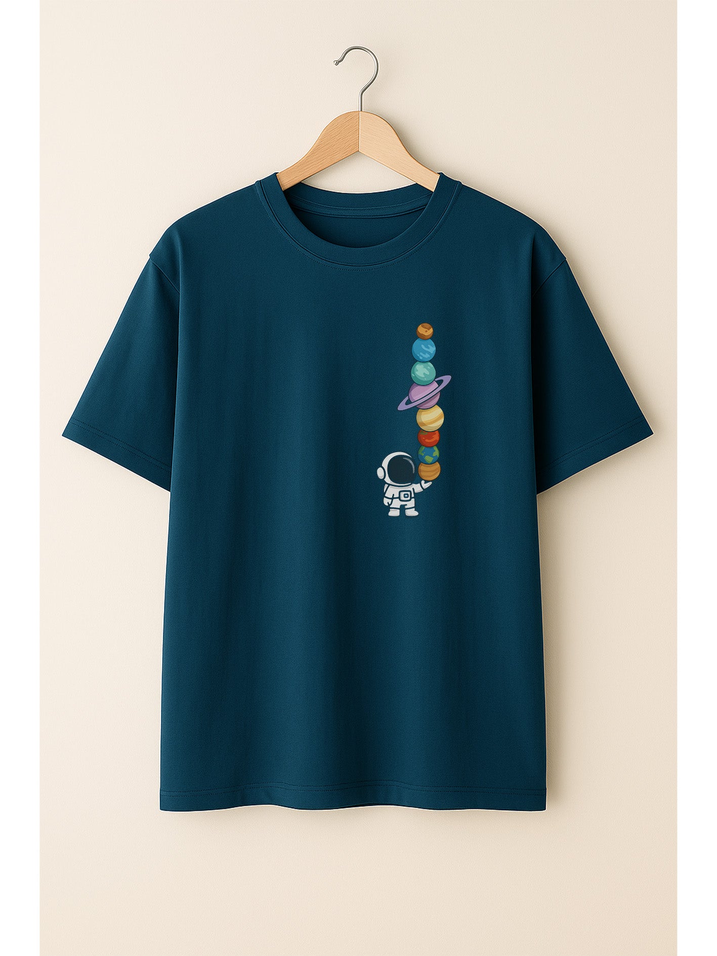 Fluxwear Oversized Tee – "Balancing the Universe"