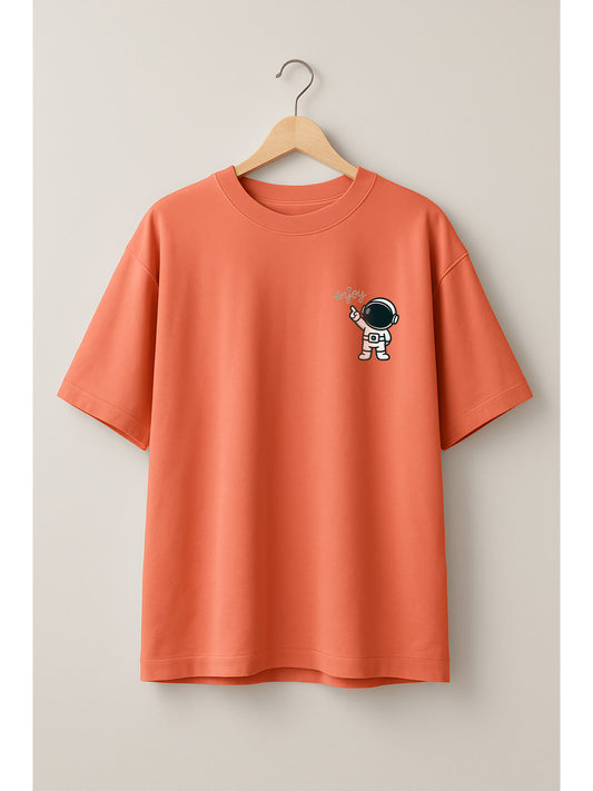 Fluxwear Oversized Unisex Tee – "Enjoy the Journey"