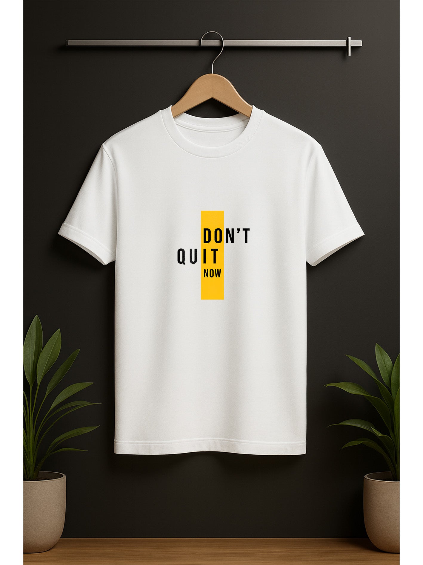 Don’t Quit Now Unisex Classic Crew T-Shirt