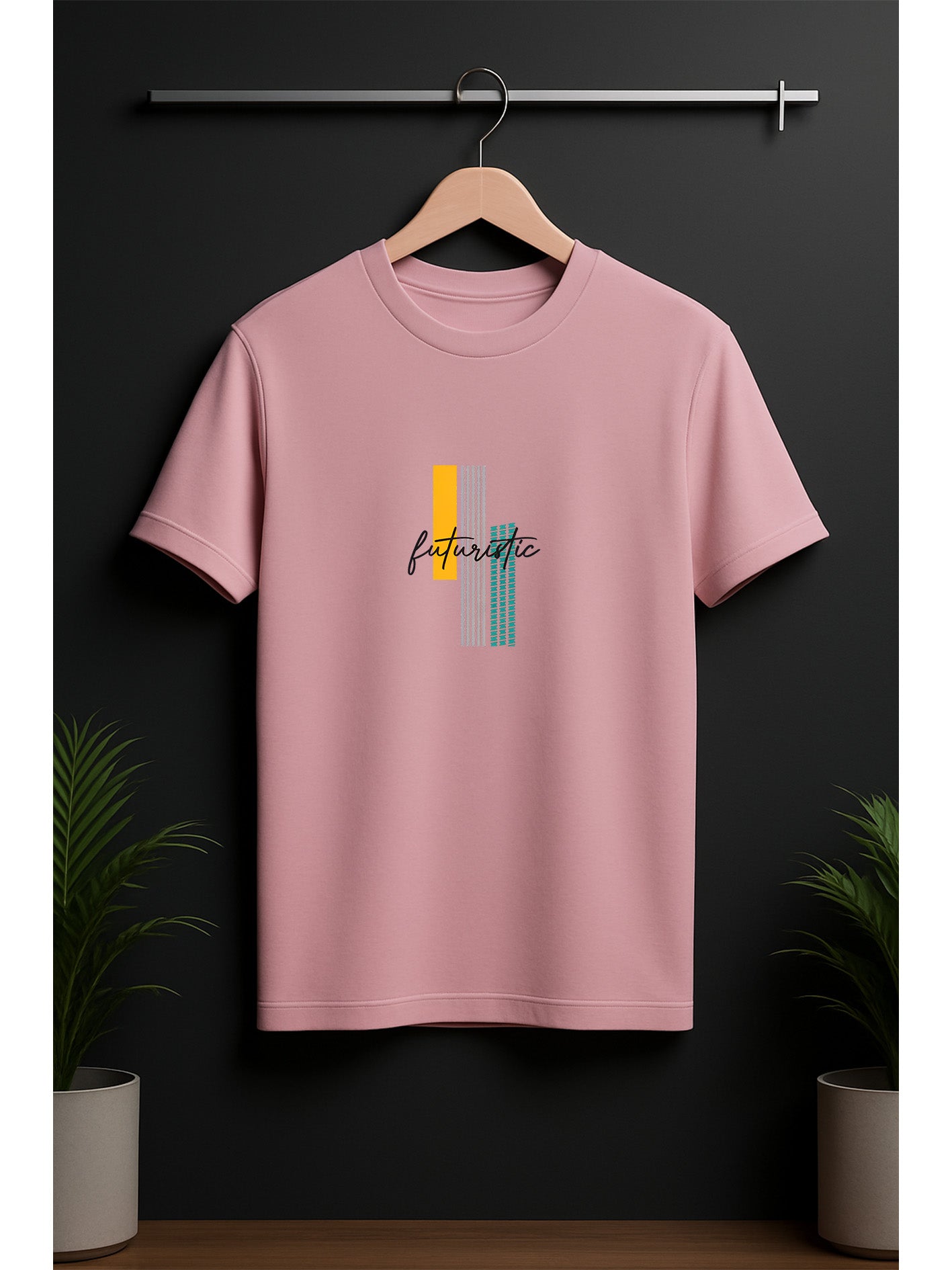 Futuristic Unisex Stretch T-shirt