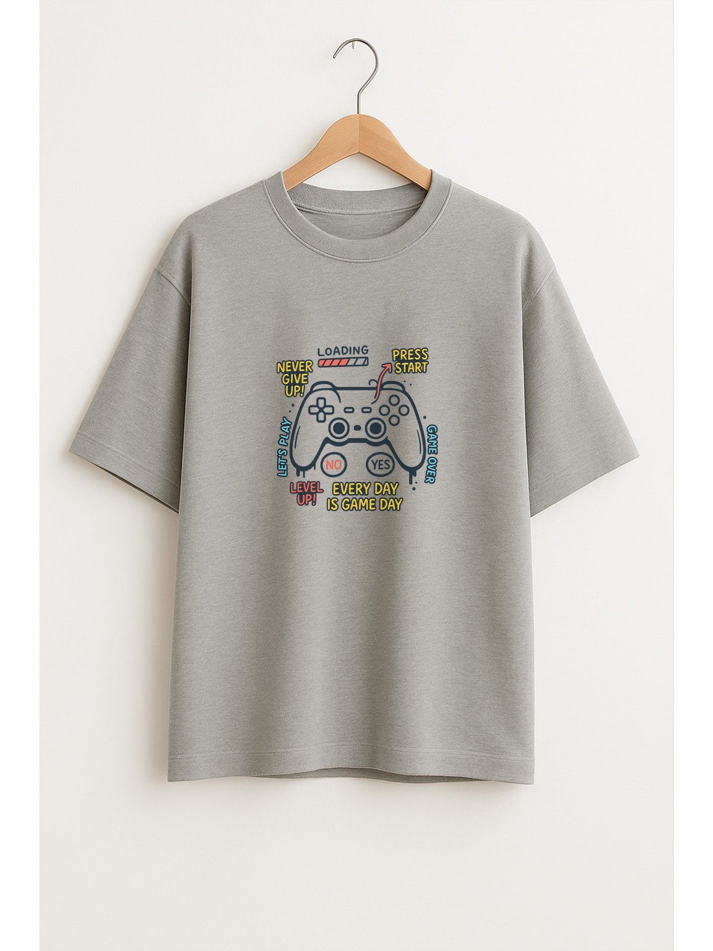 Game On - Everyday Hustle Oversized Tee