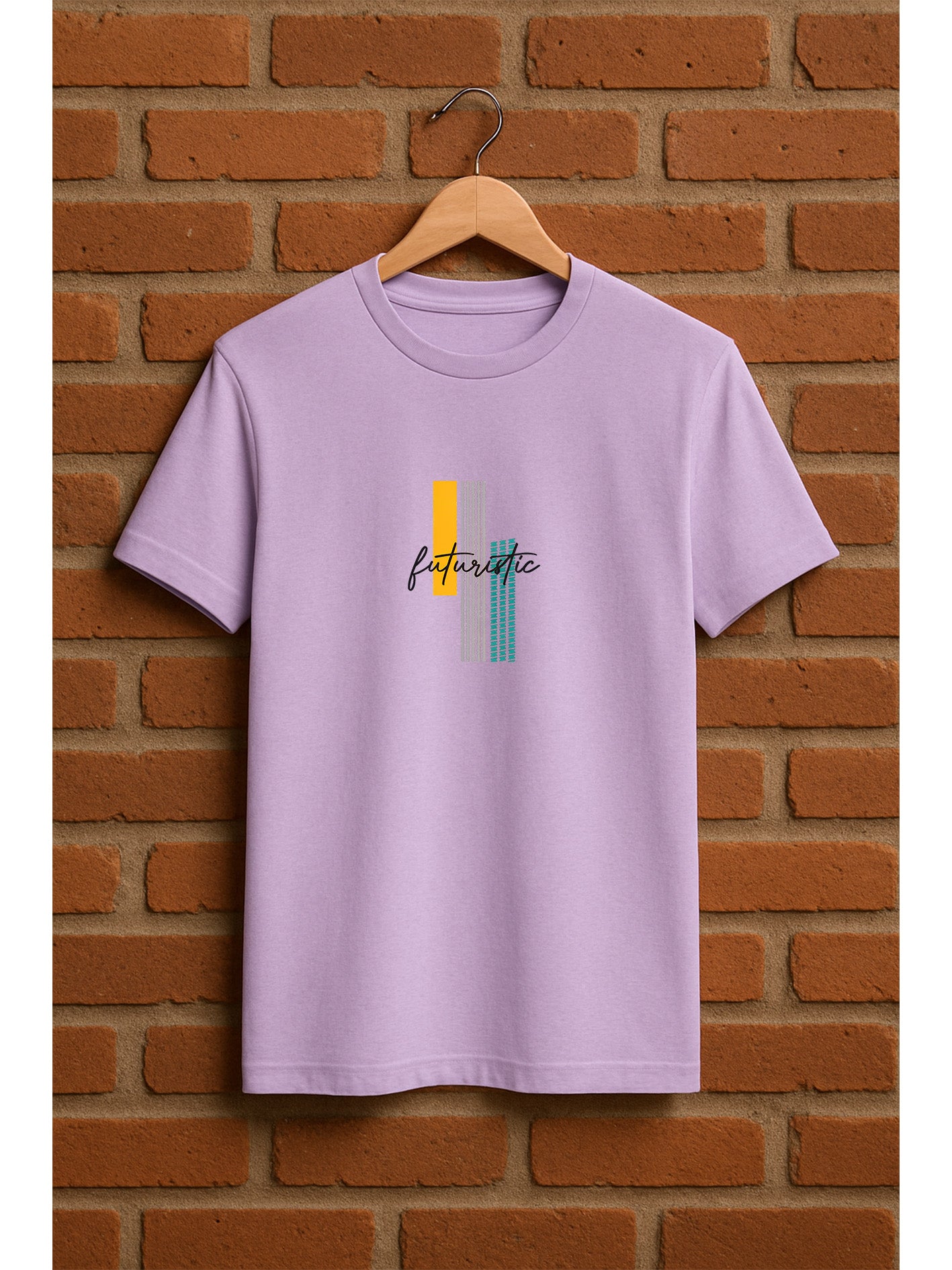 Futuristic Unisex Stretch T-shirt