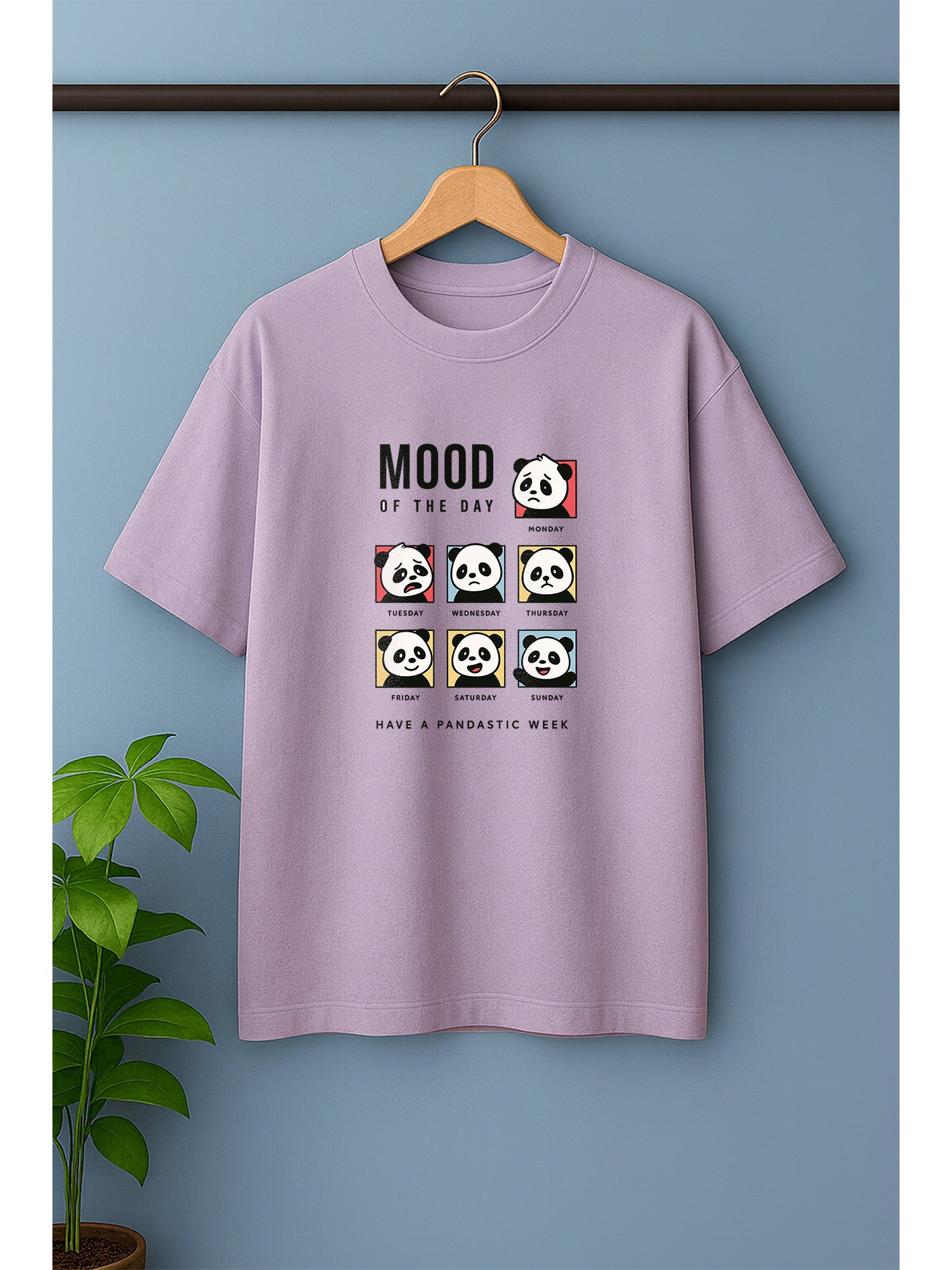 Mood of the Day - Panda Vibes Tee