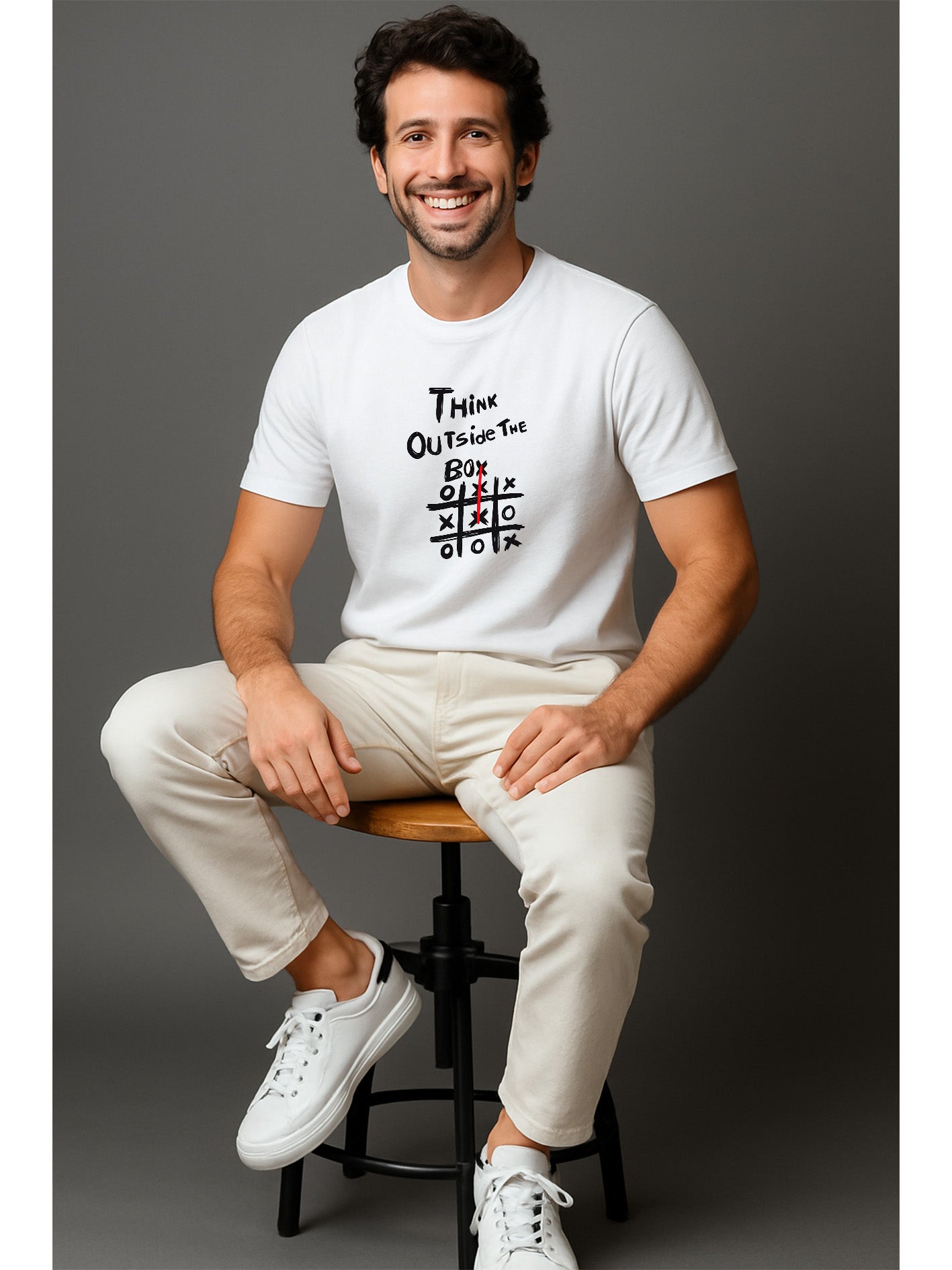 Think Outside The Box Unisex Classic Crew T-Shirt