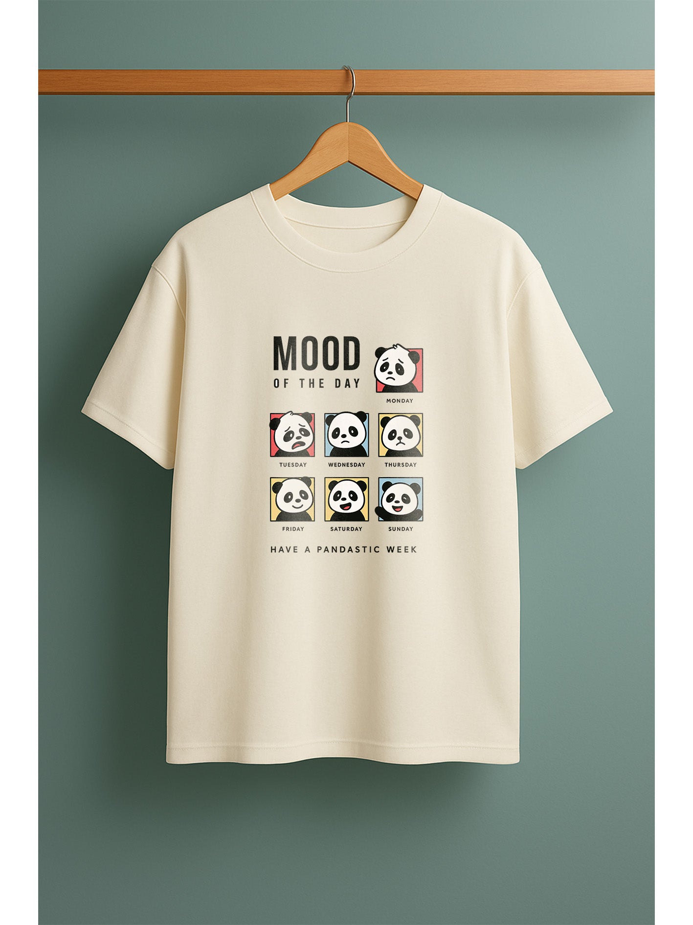 Mood of the Day - Panda Vibes Tee