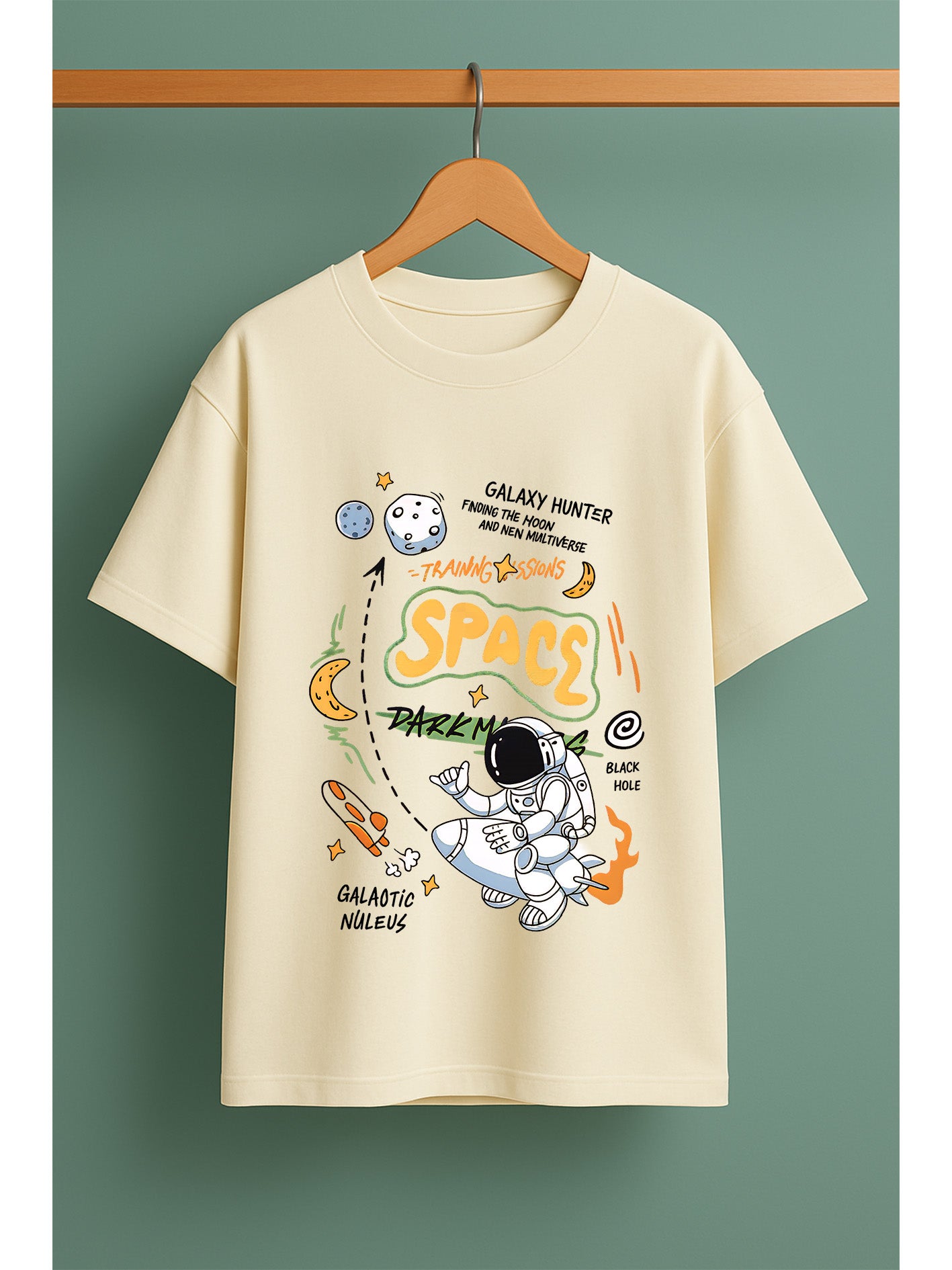 Space Unisex Oversized Classic T-Shirt