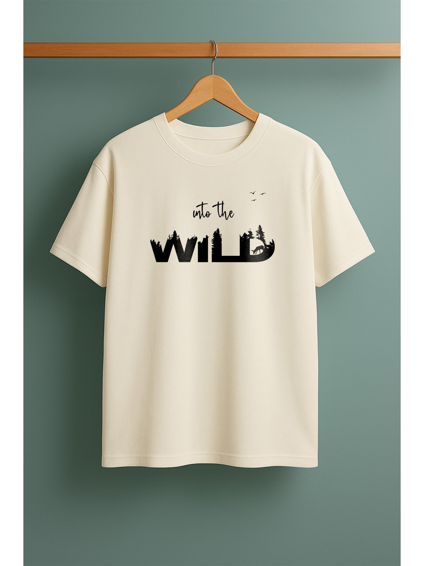 Into The Wild Unisex Oversized Classic T-Shirt