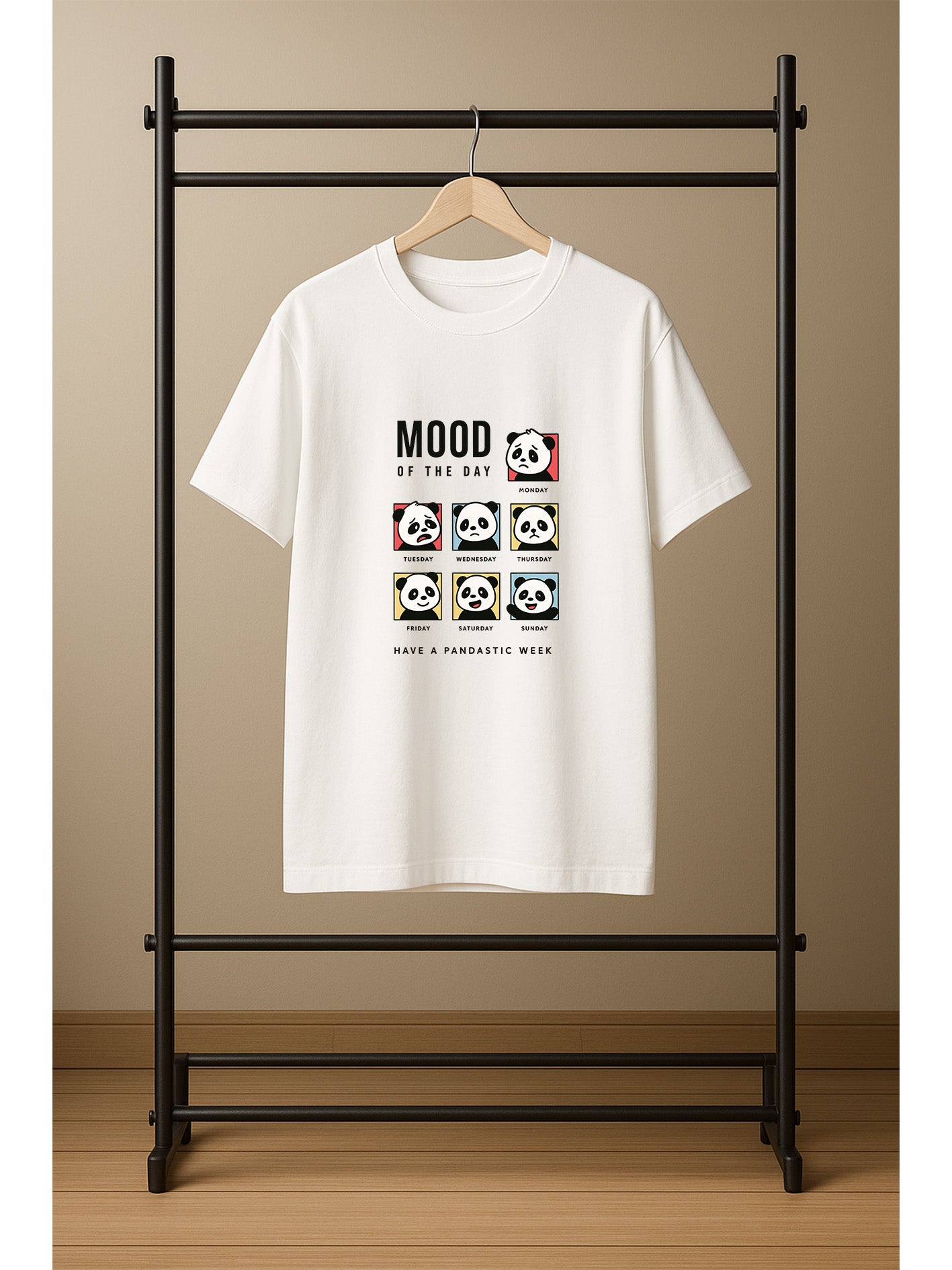 Mood of the Day - Panda Vibes Tee