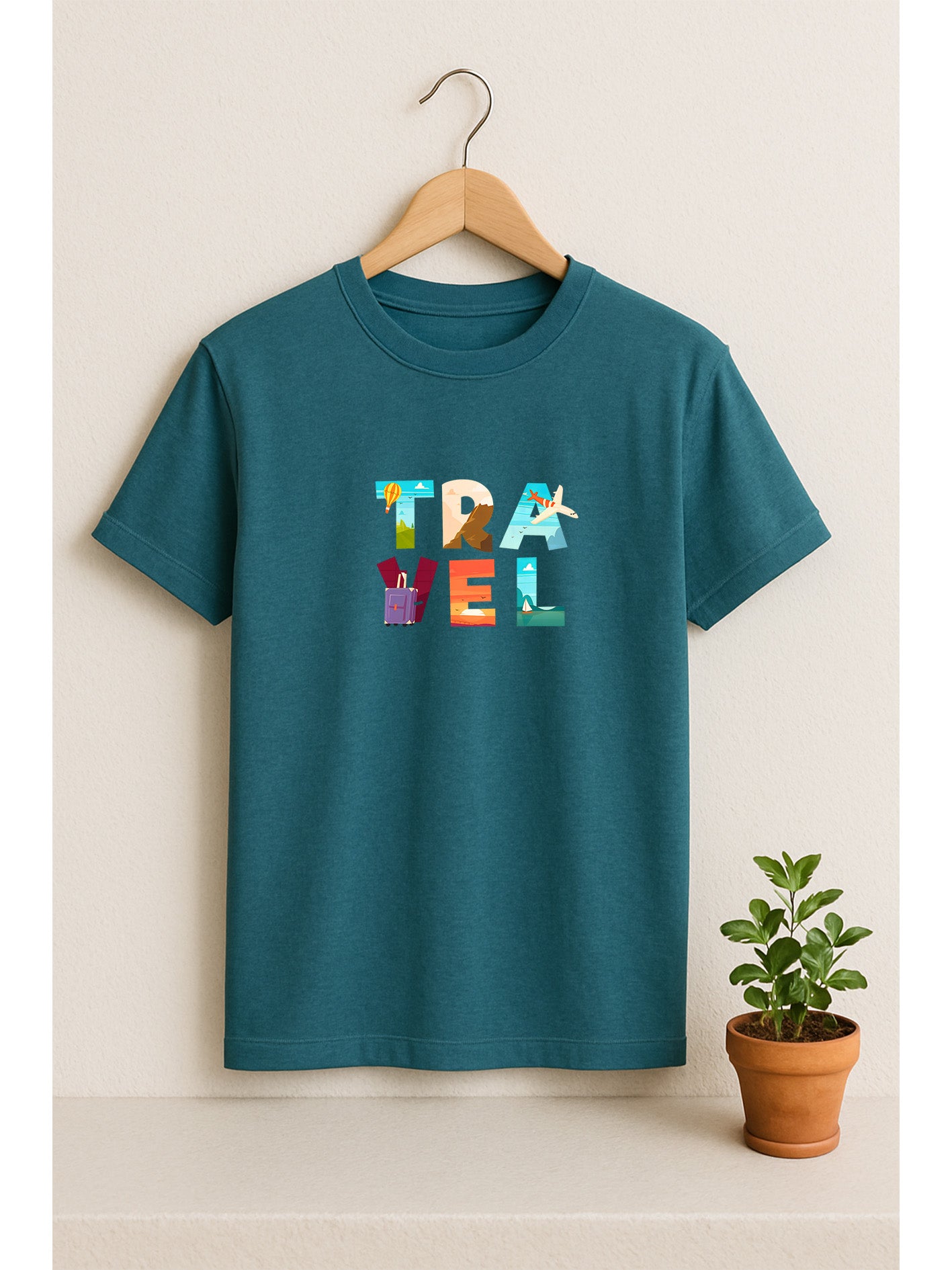 Travel Unisex Classic Crew T-Shirt