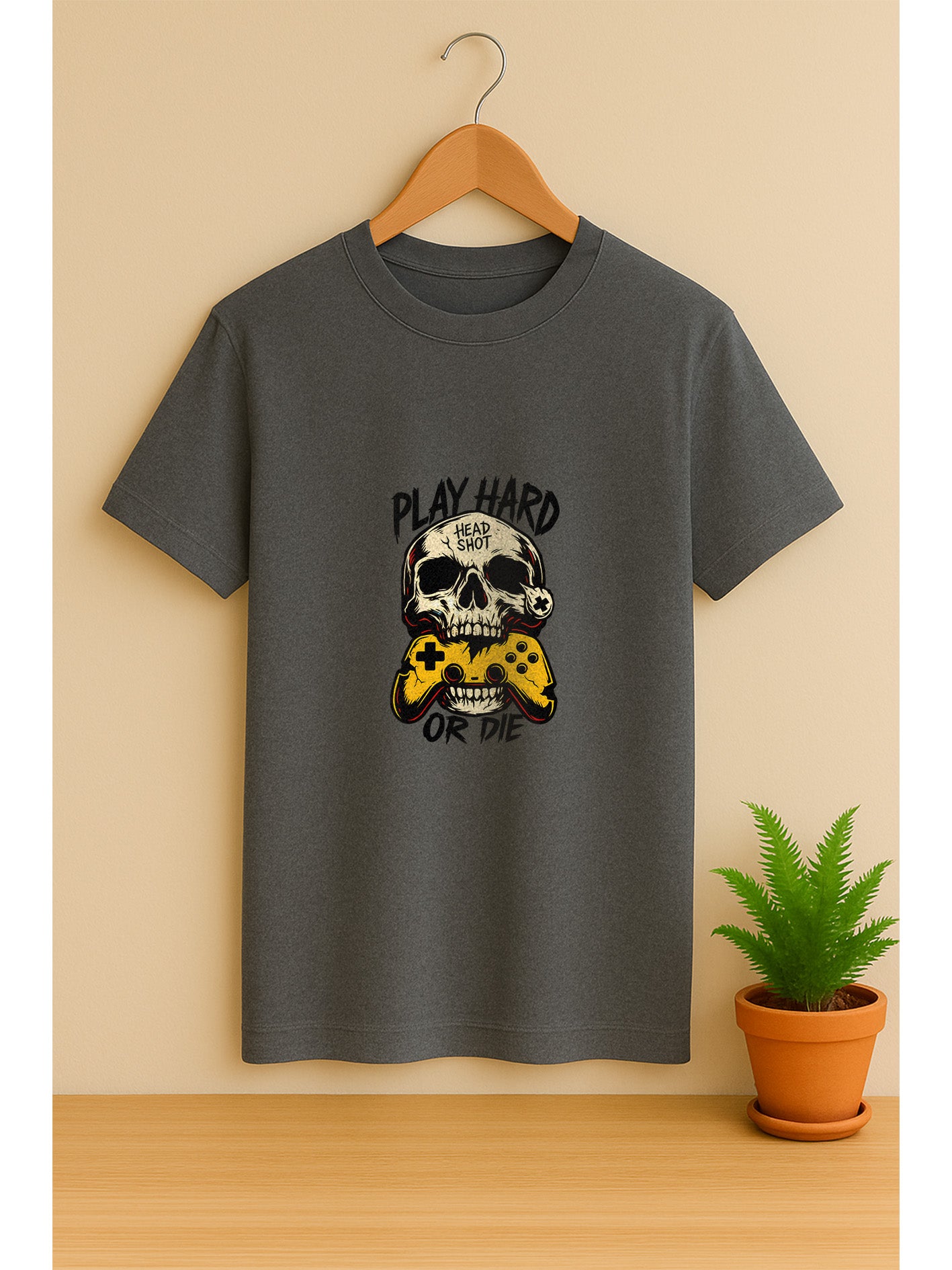 Play Hard Unisex Classic Crew T-Shirt