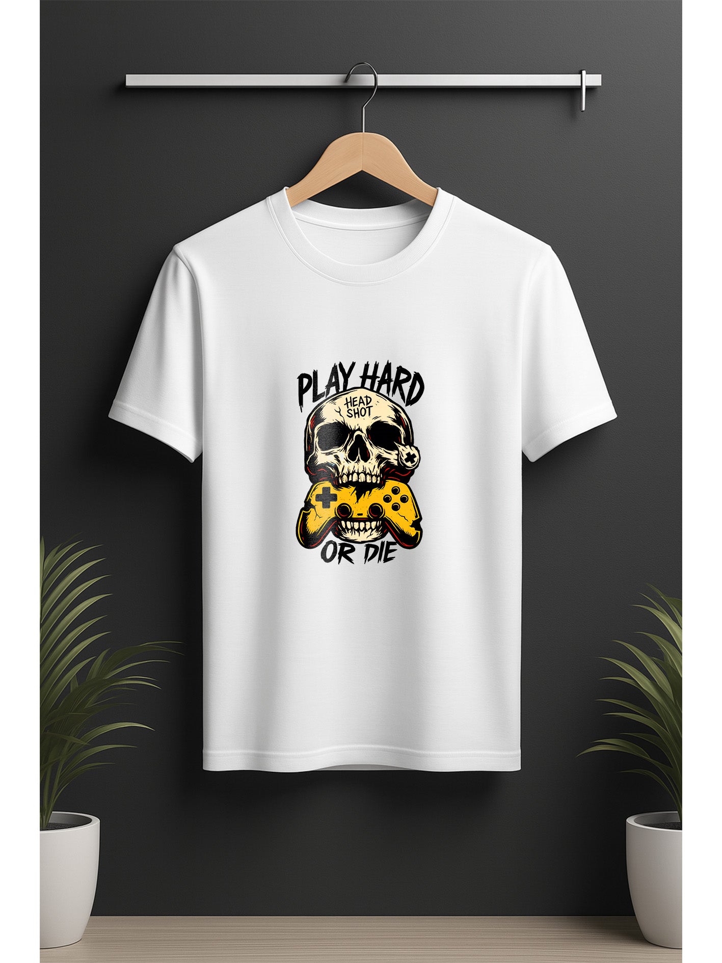 Play Hard Unisex Classic Crew T-Shirt