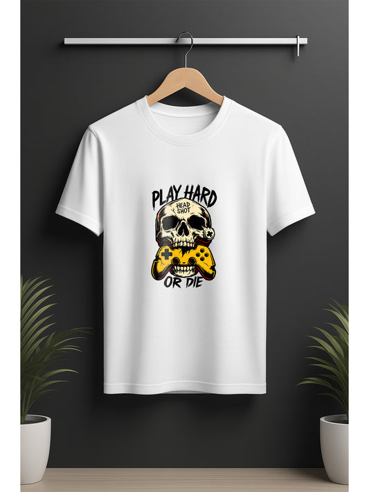 Play Hard Unisex Classic Crew T-Shirt