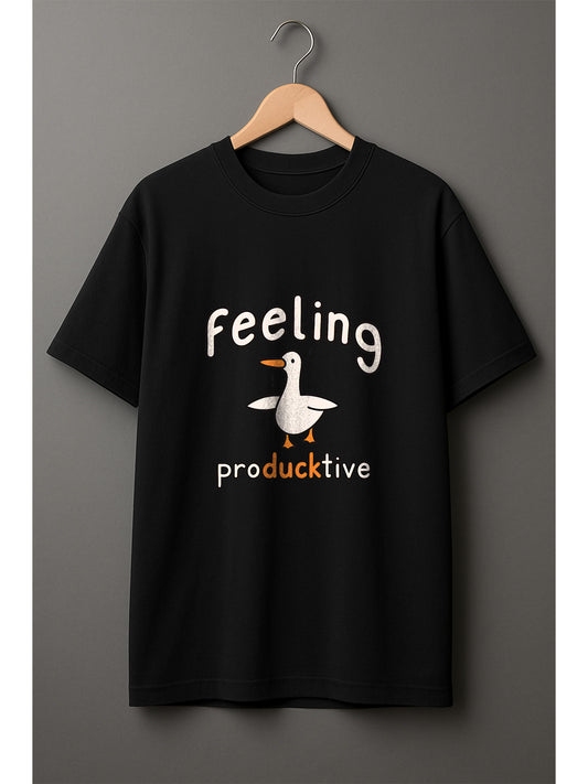 Feeling Productive Unisex Oversized Classic T-Shirt