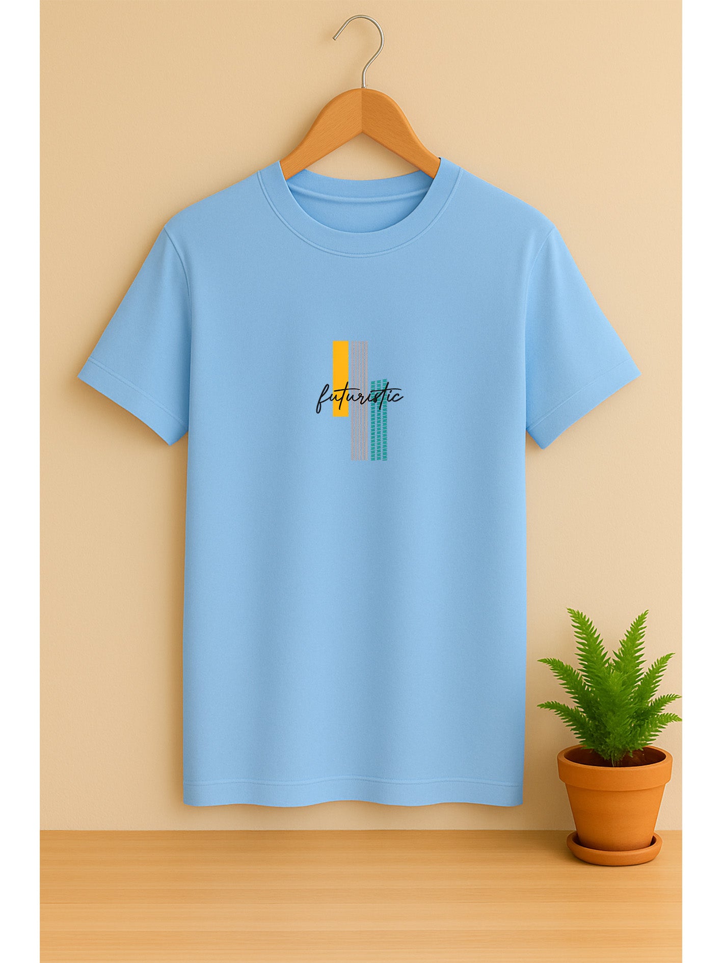 Futuristic Unisex Stretch T-shirt