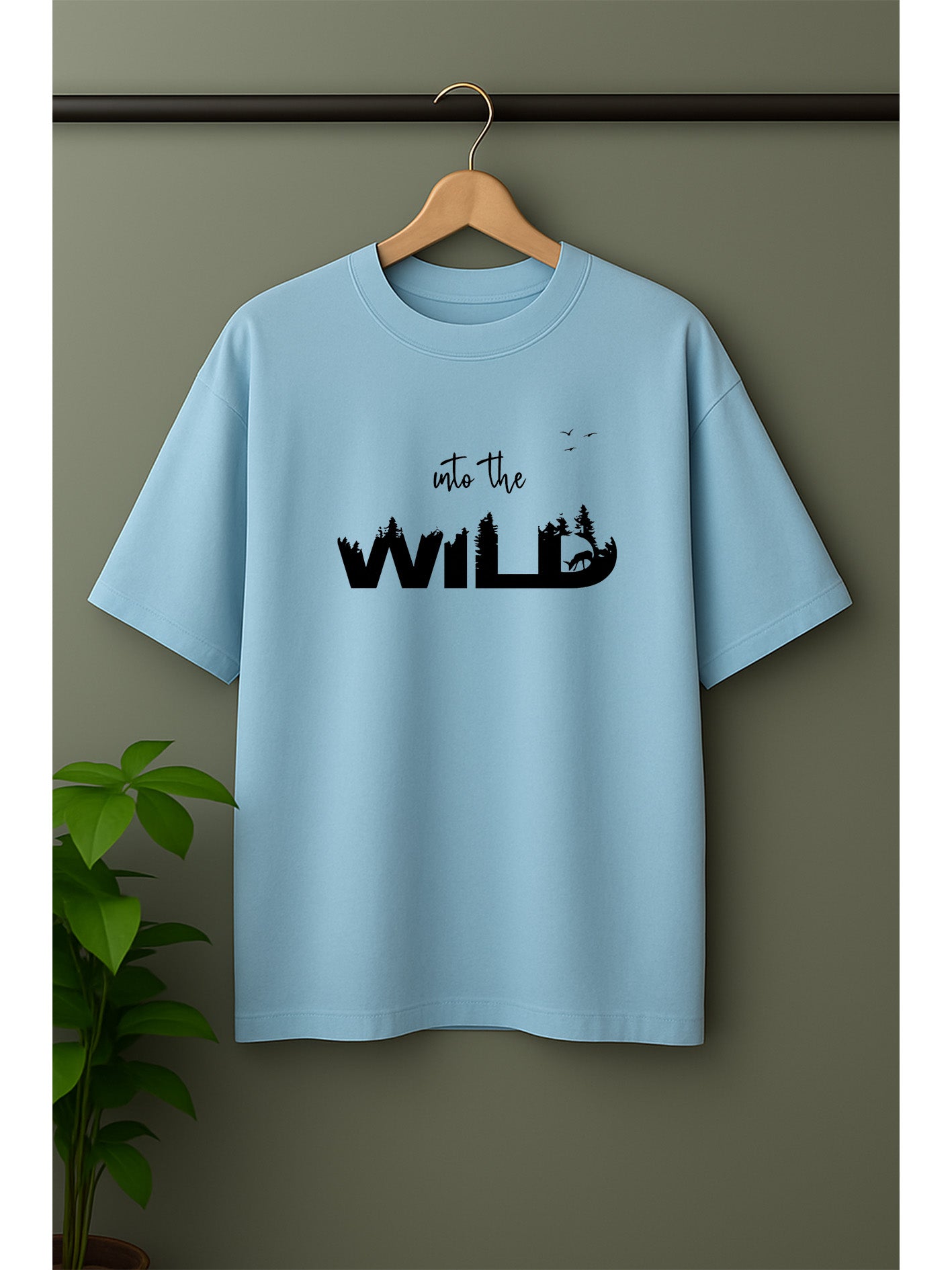 Into The Wild Unisex Oversized Classic T-Shirt