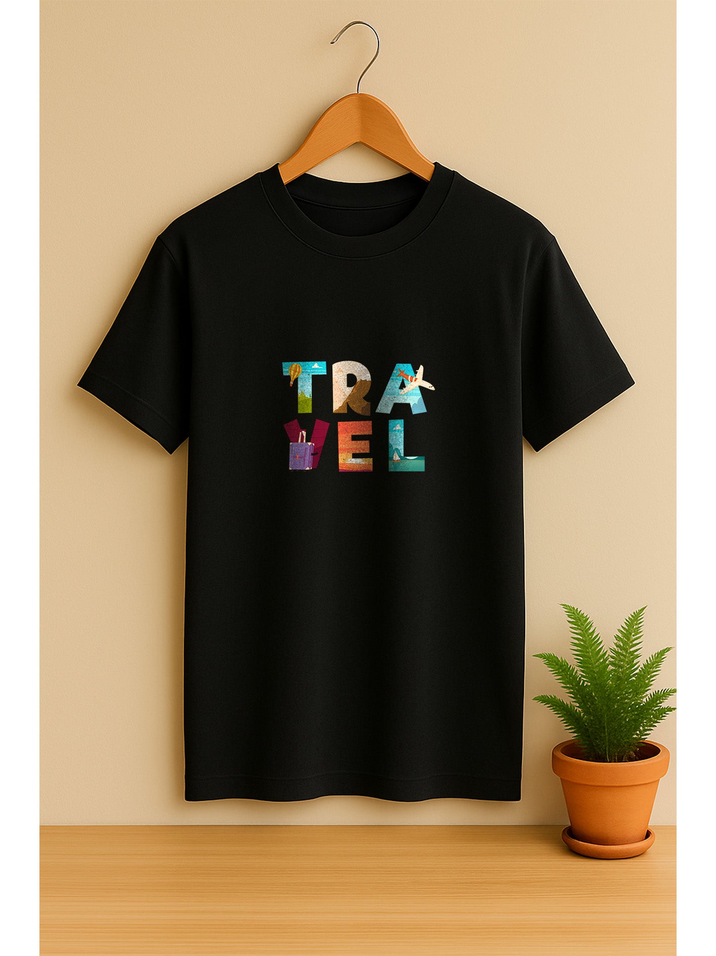 Travel Unisex Classic Crew T-Shirt