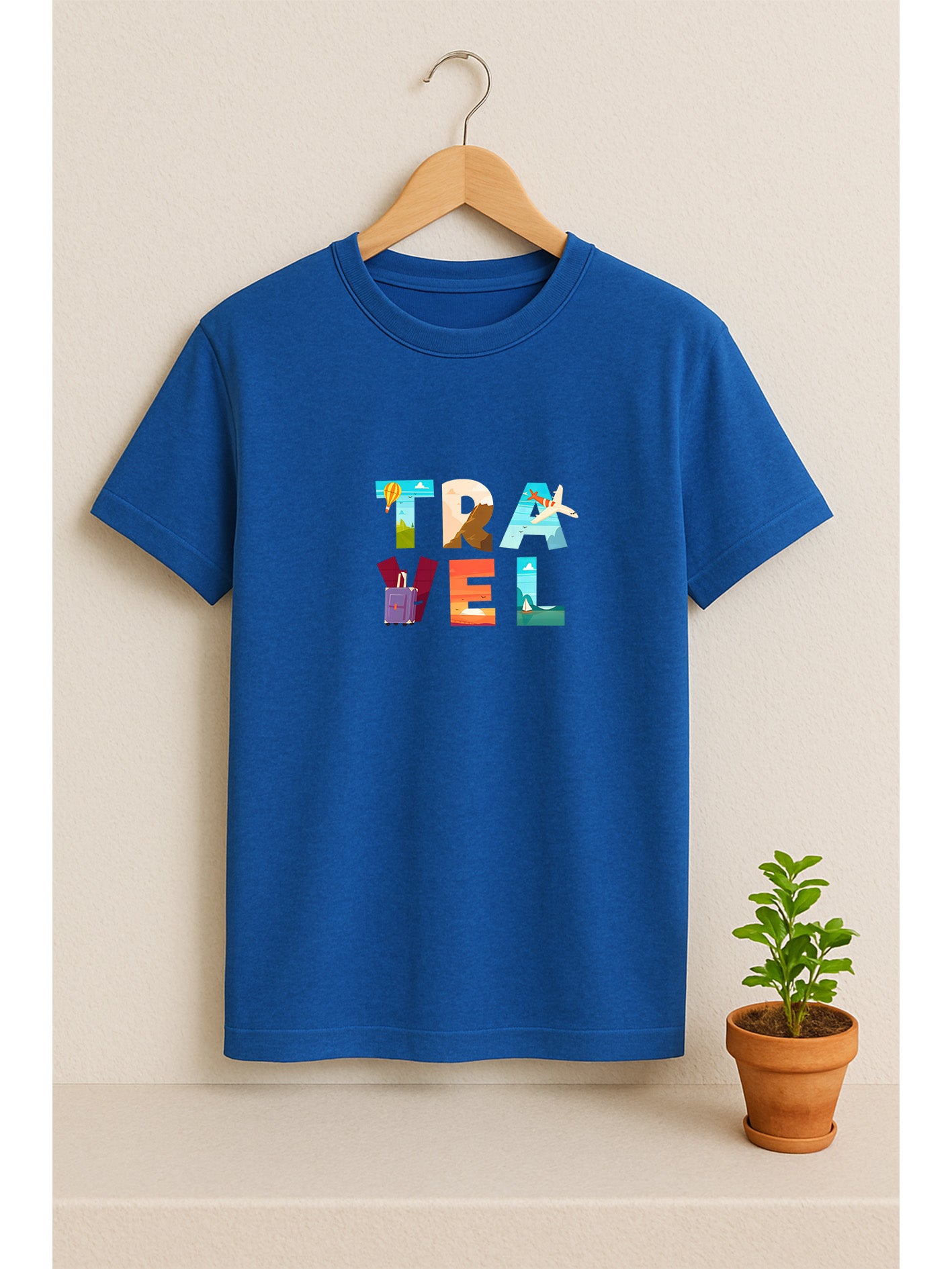 Travel Unisex Classic Crew T-Shirt