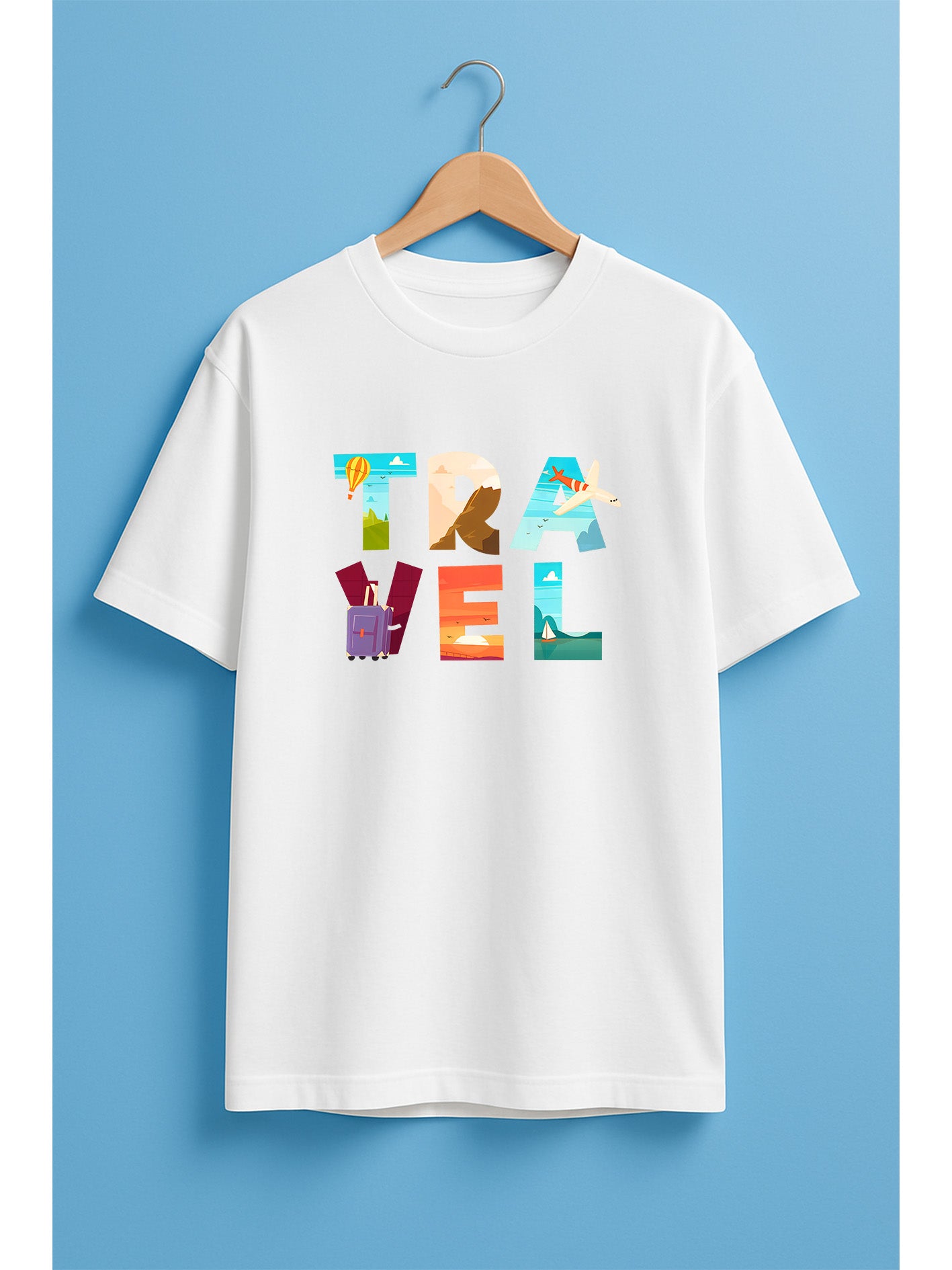 Travel Unisex Oversized Classic T-Shirt