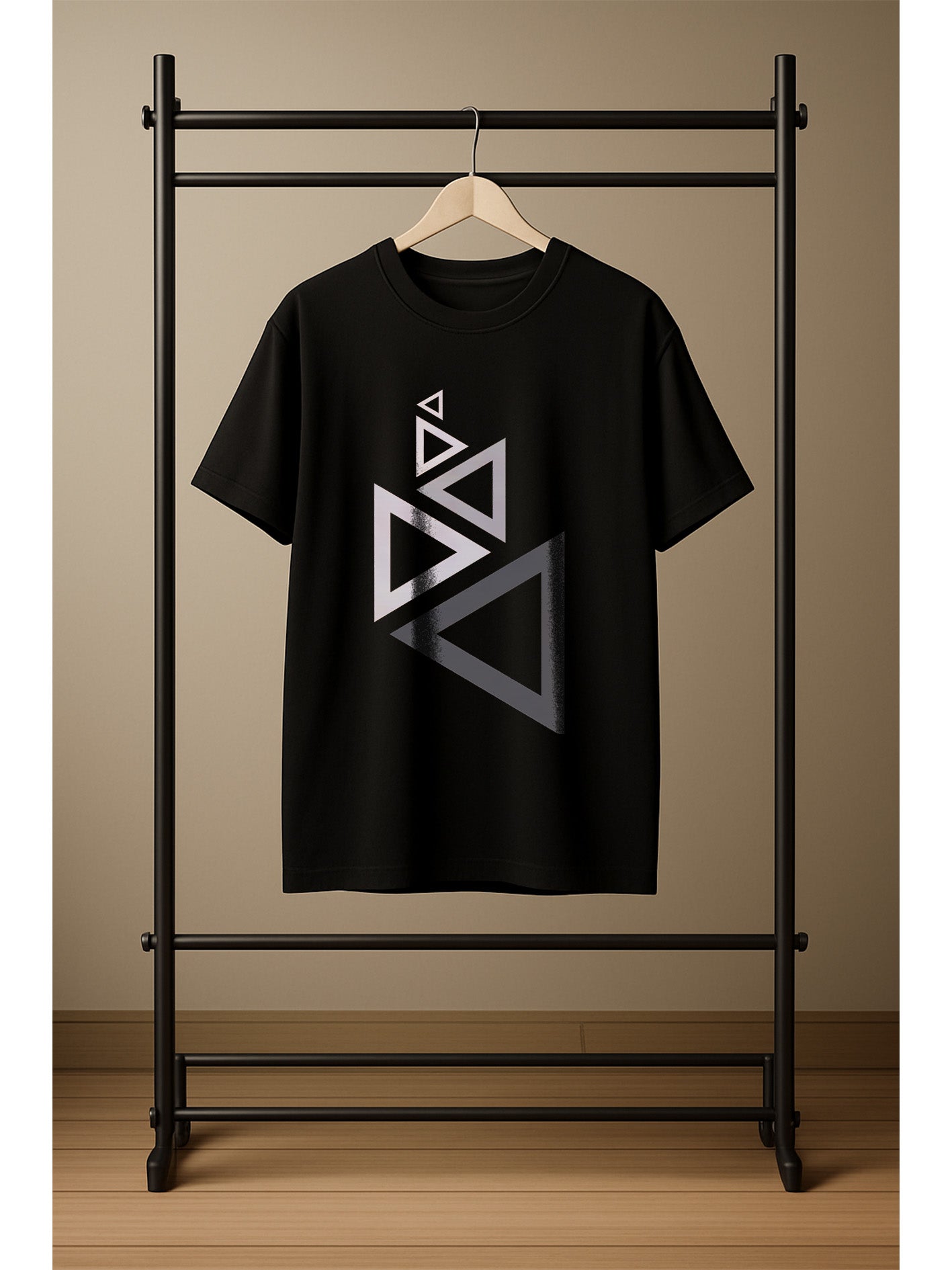Triangle Unisex Oversized Classic T-Shirt