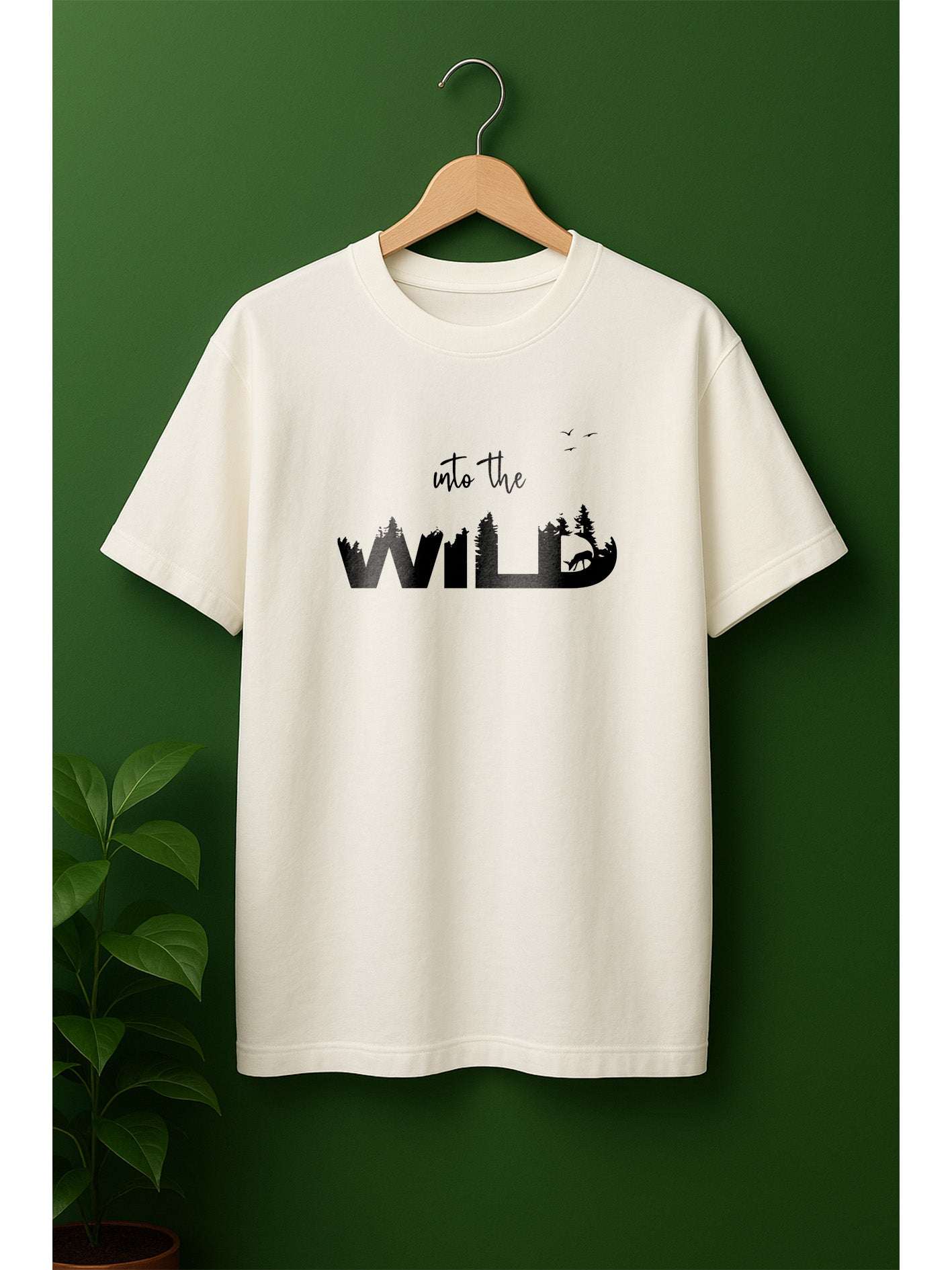 Into The Wild Unisex Oversized Classic T-Shirt
