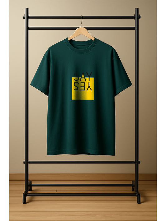 Say Yes Unisex Oversized Classic T-Shirt